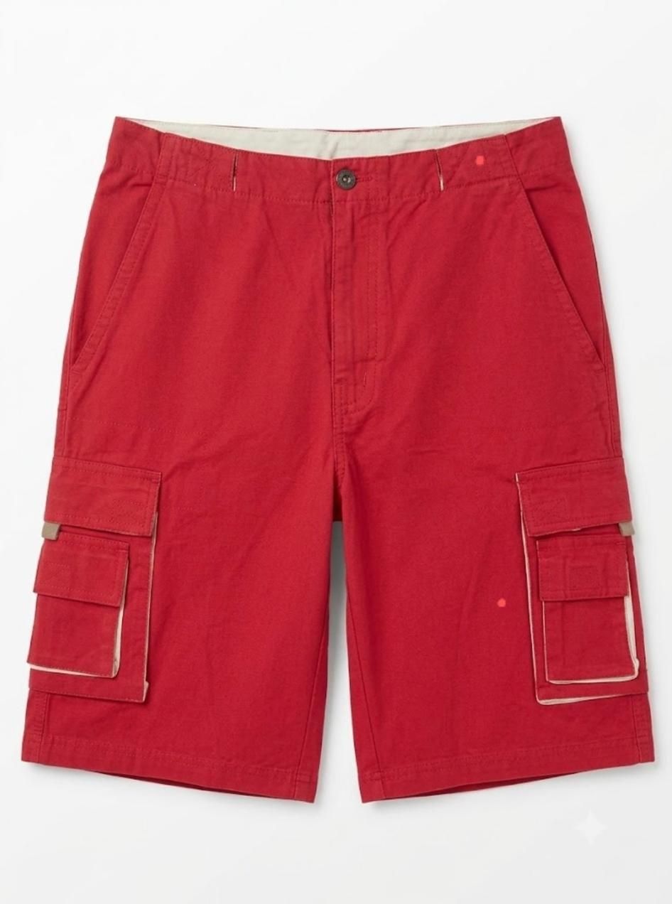 jeneric Solid Men Red Running Shorts, Basic Shorts, Cargo Shorts, Casual Shorts, Gym Shorts-picture-13