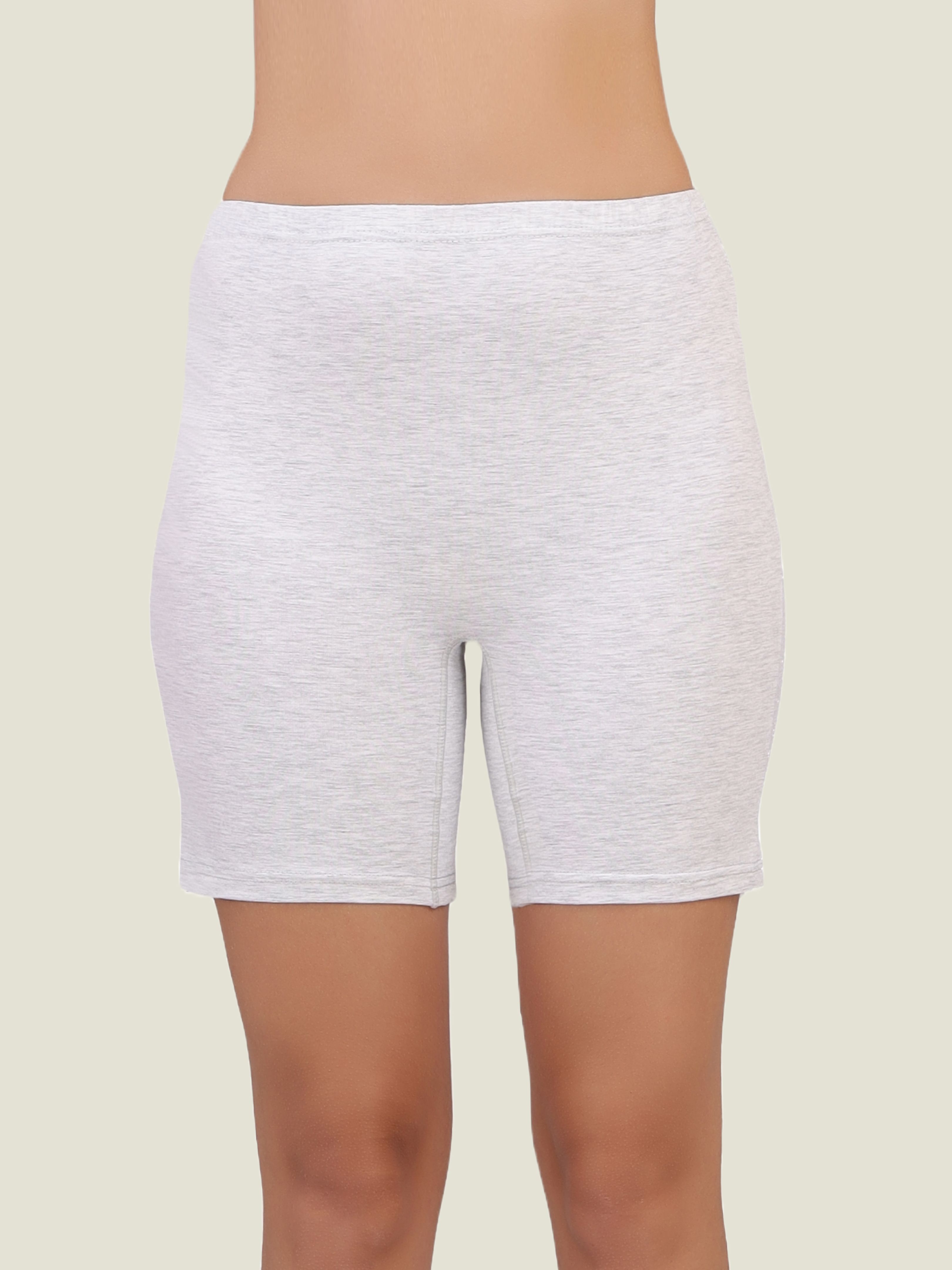 Solid Women Grey Cycling Shorts, Gym Shorts, Night Shorts, Regular Shorts, Running Shorts-image-39
