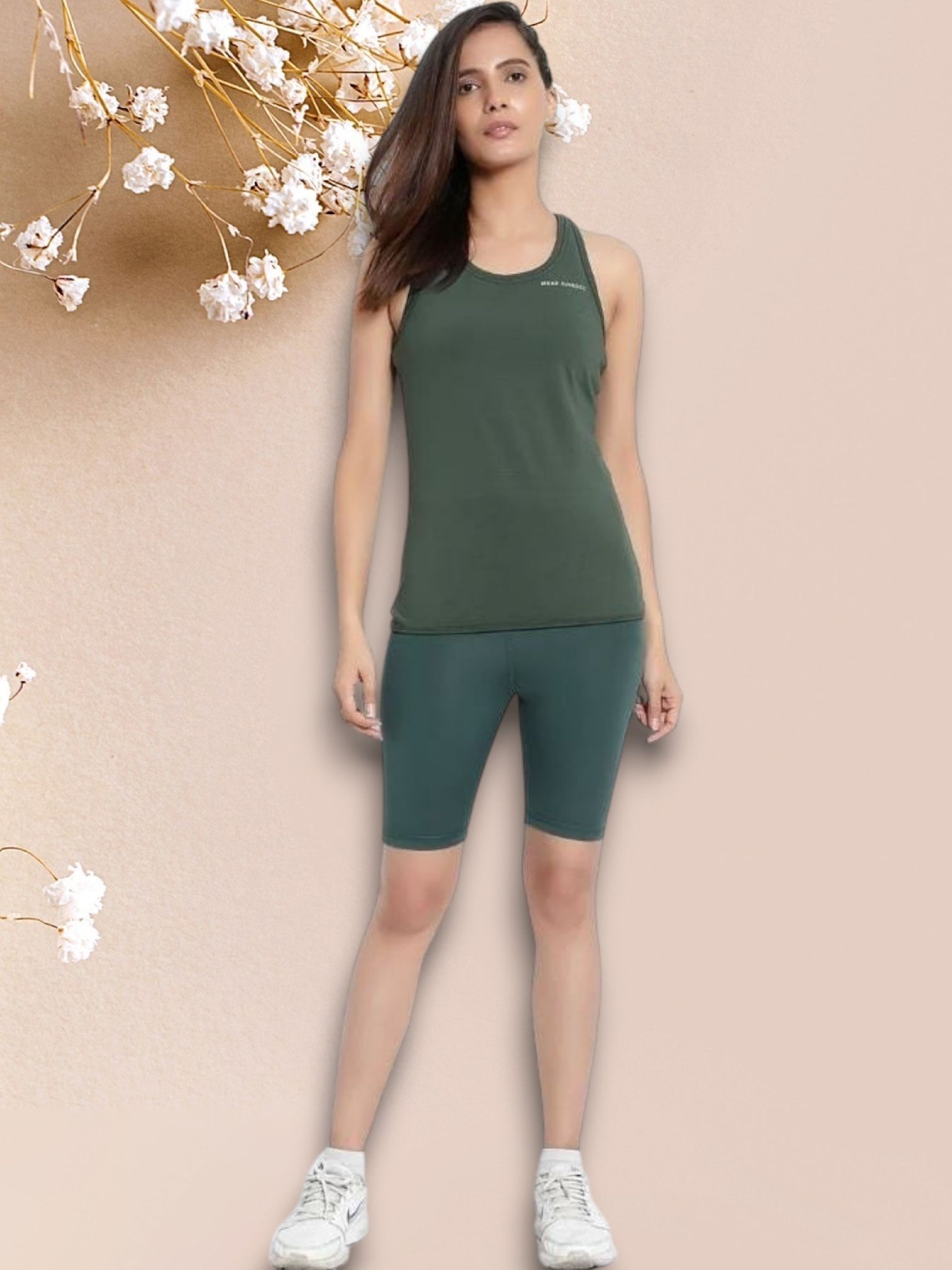 wearjukboxx Solid Women Green Tights-picture-22