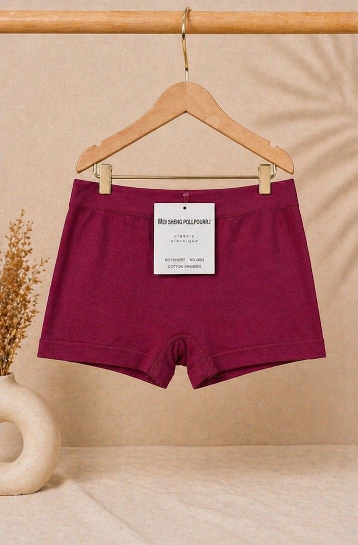 ankit enterprise Solid Women Reversible Maroon Regular Shorts-picture-11