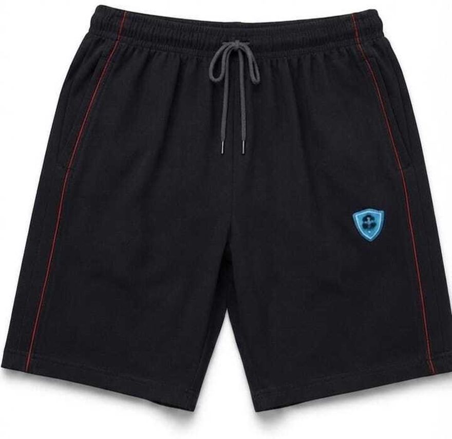 rmenterprises Solid Men Black Bermuda Shorts-picture-20