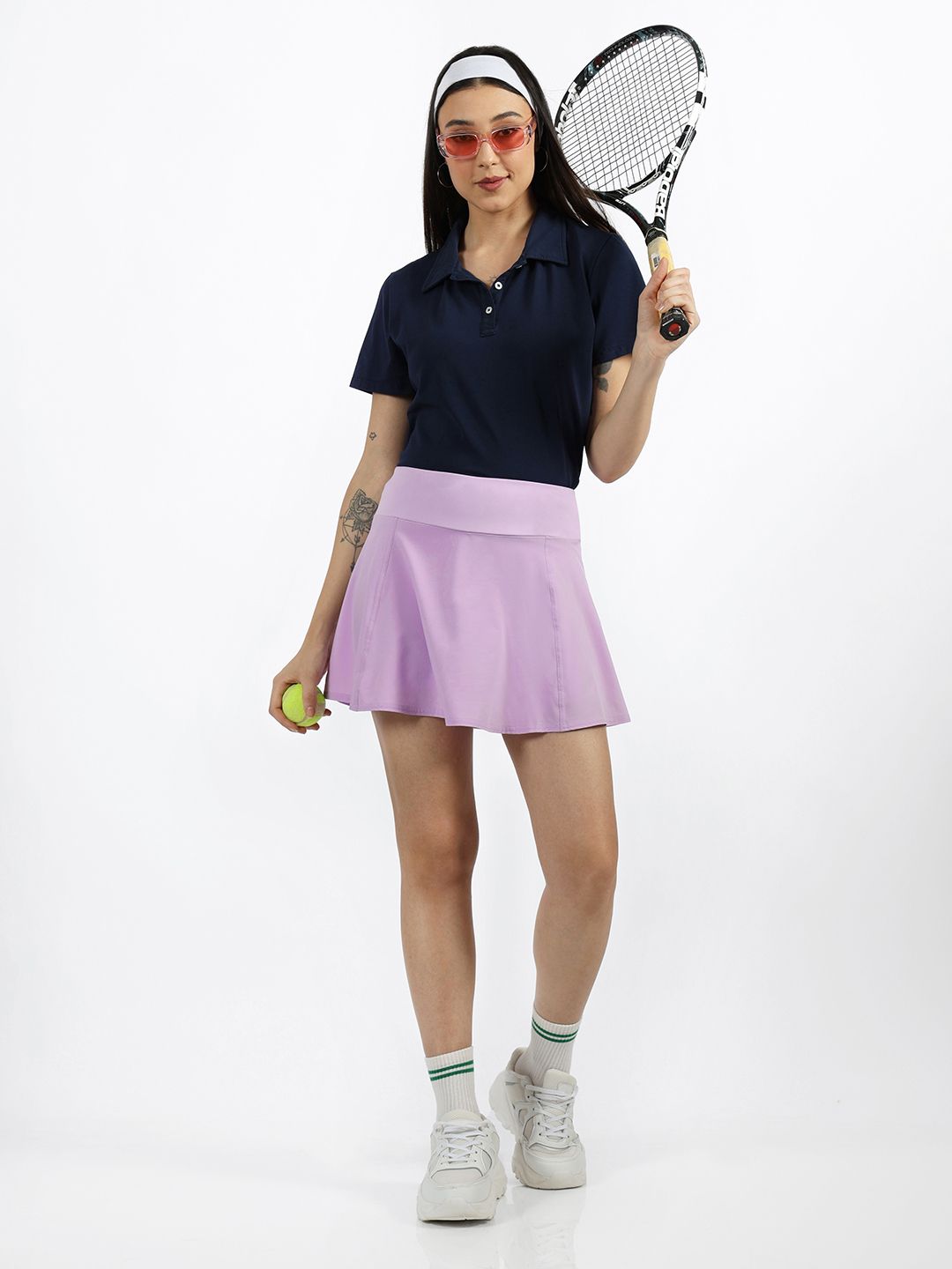 blissclub Solid Women Blue Casual Shorts-picture-25