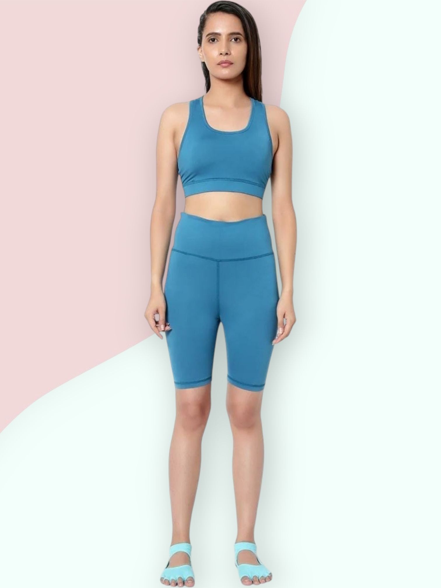 wearjukboxx Solid Women Blue Tights-picture-14