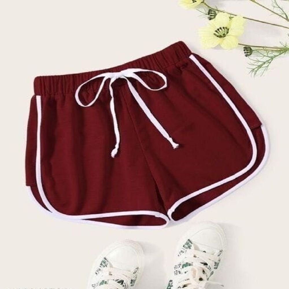Printed Women Multicolor Basic Shorts-image-31