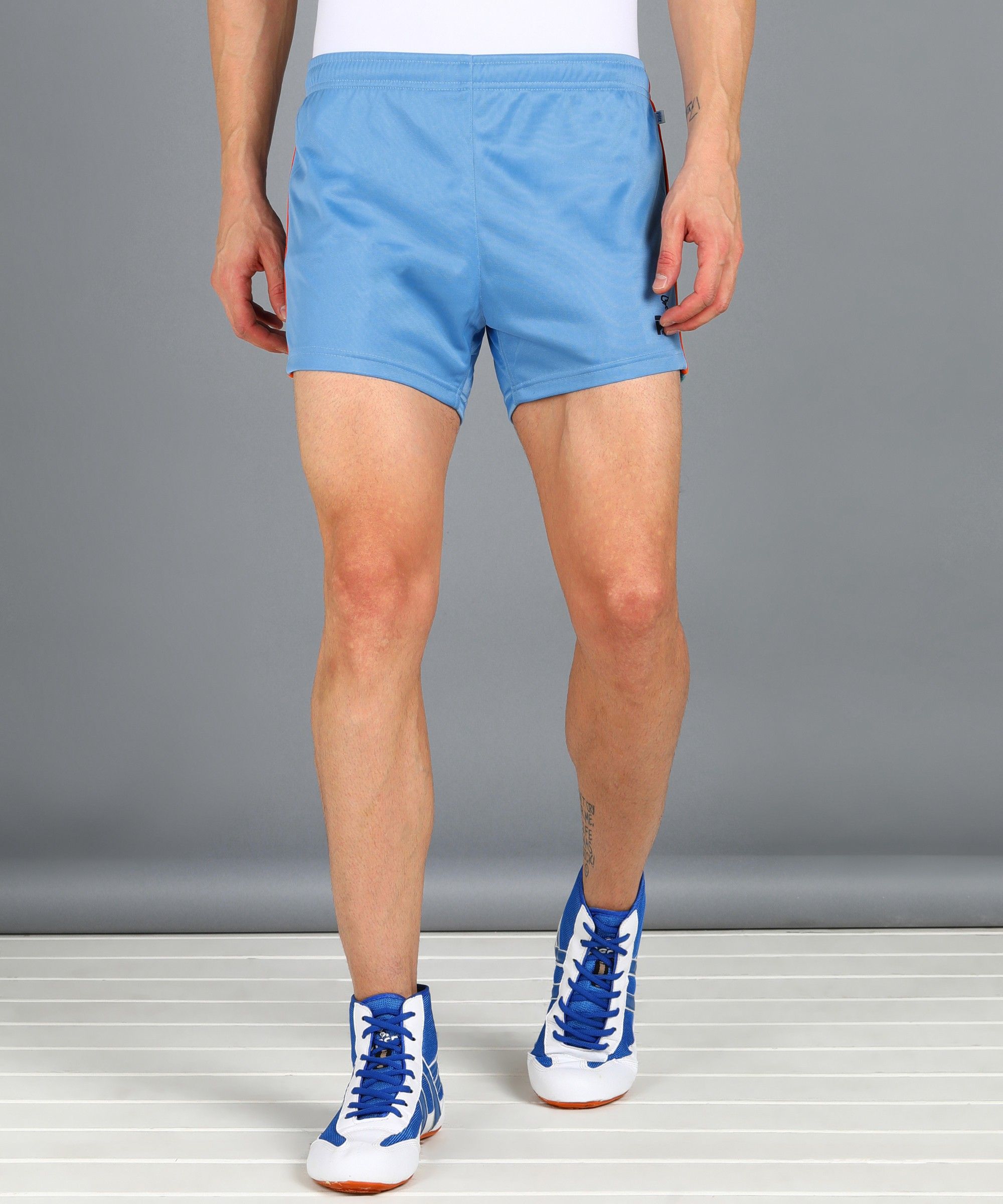 pace international Striped Men Blue Sports Shorts-picture-17
