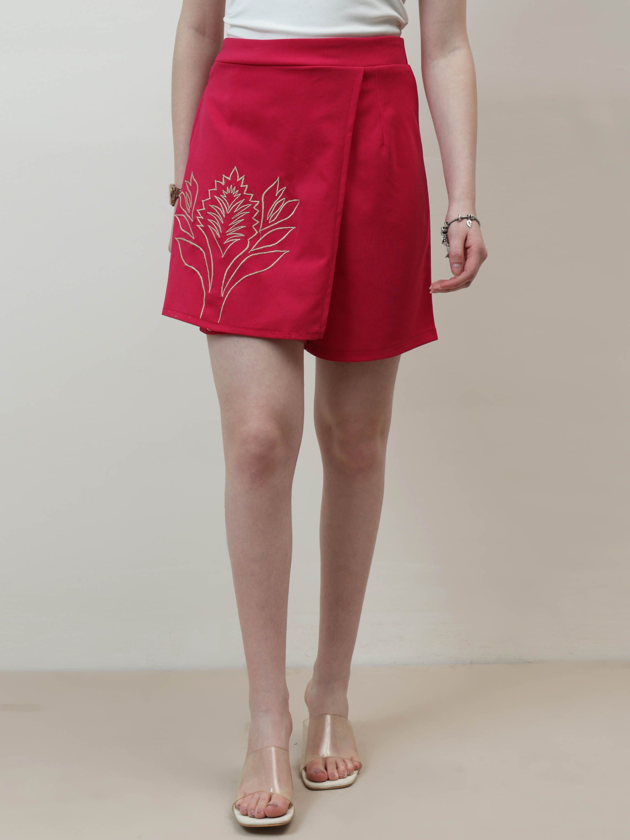 athena Solid Women Pink Regular Shorts-picture-11