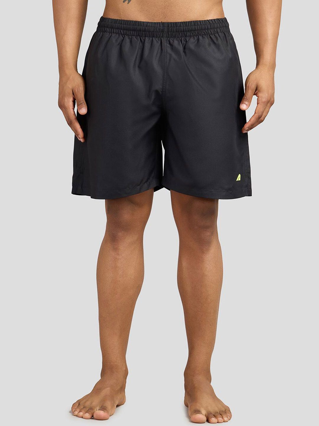 boldfit clothing Solid Men Black Board/Swim Shorts-picture-23