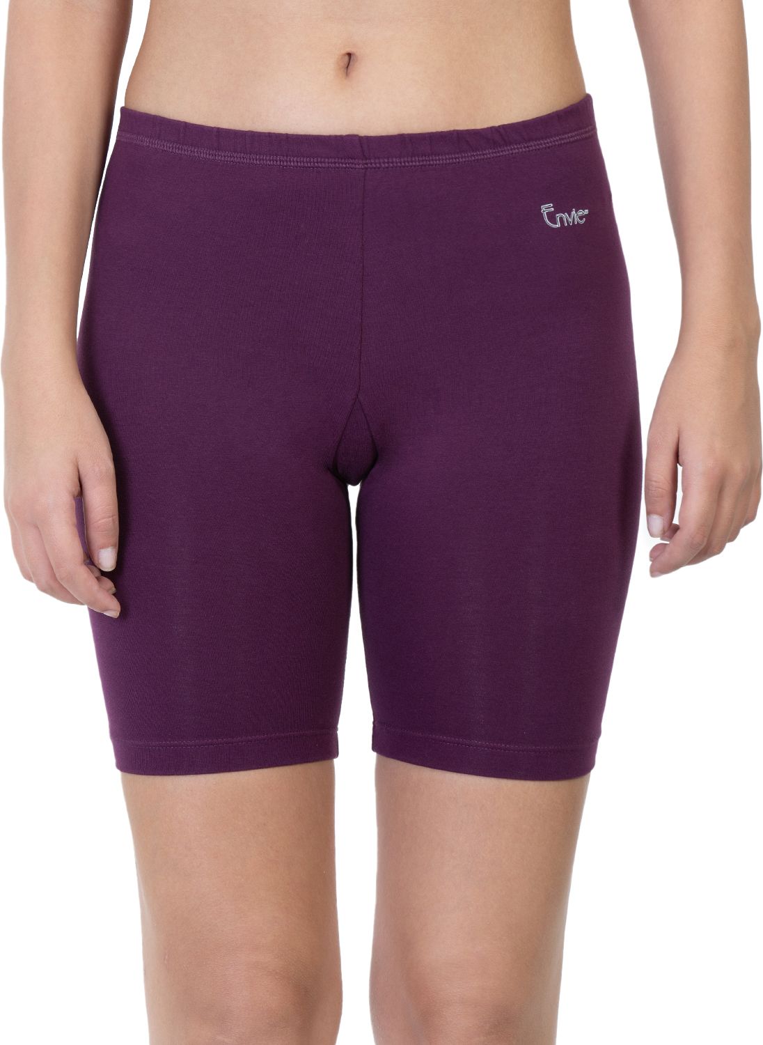 envie Solid Women Purple Cycling Shorts-picture-15
