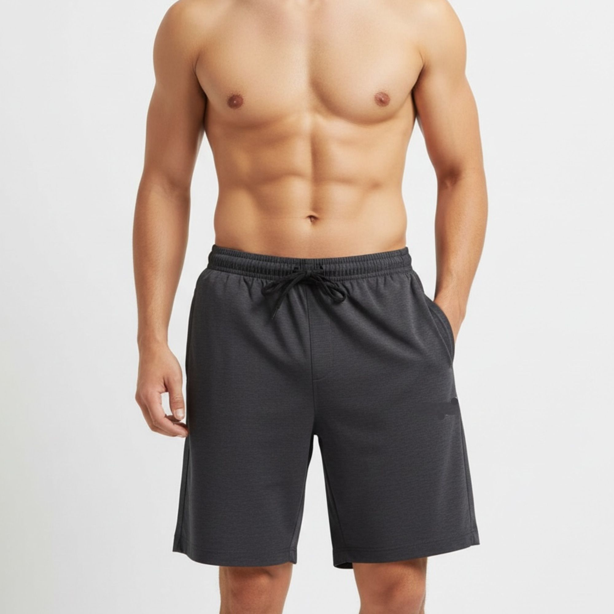 hillman Solid Men Grey Gym Shorts, Running Shorts, Sports Shorts, Basic Shorts, Regular Shorts-picture-32