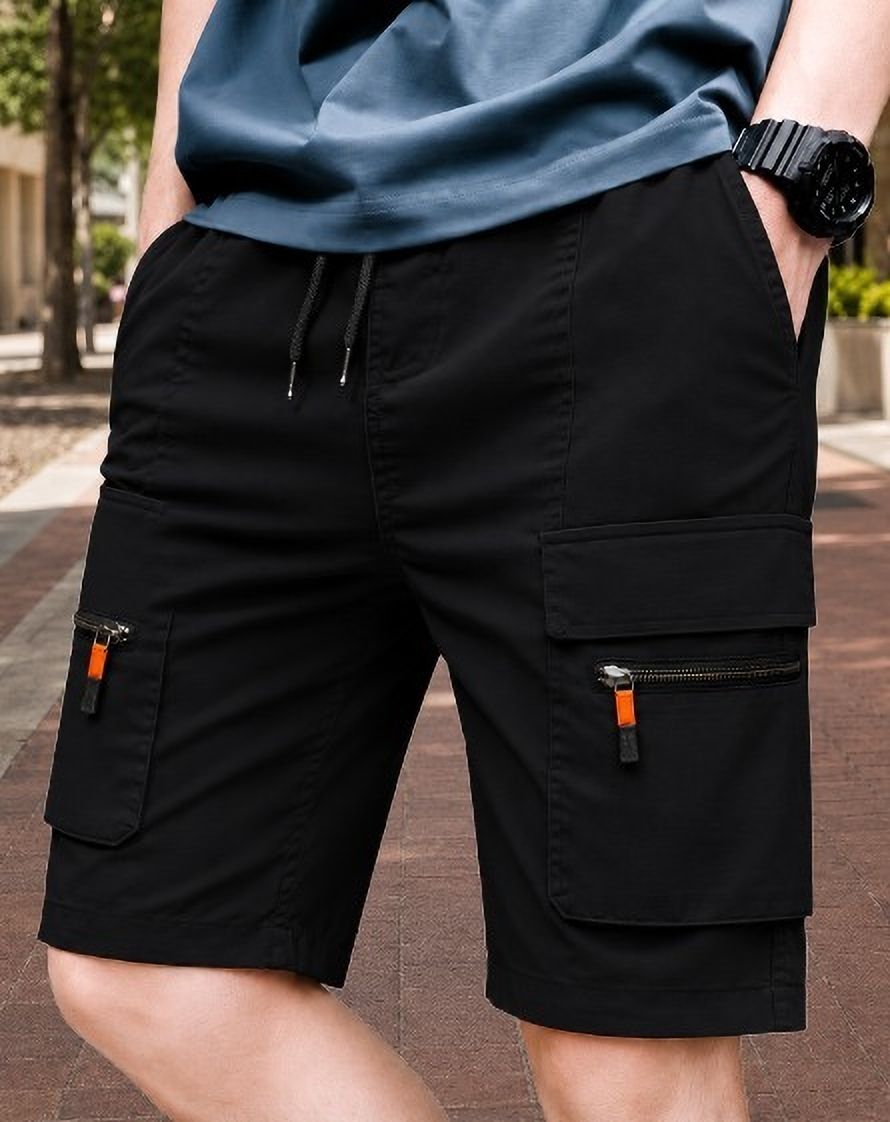 tyrell Solid Men Multicolor Cargo Shorts-picture-11