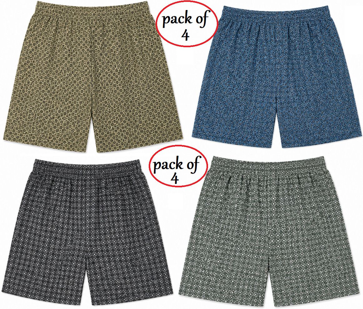 neer electronics Pack of 4 Printed Men Boxer-picture-23