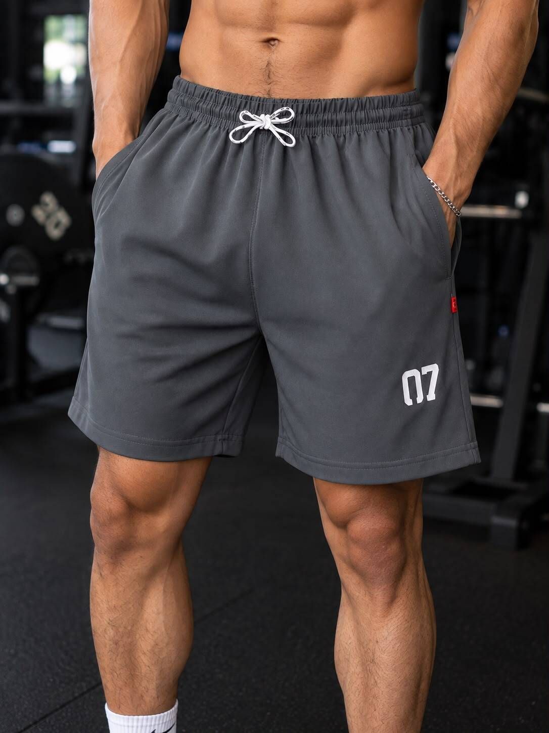 noddier Solid Men Dark Grey Gym Shorts, Casual Shorts-picture-45