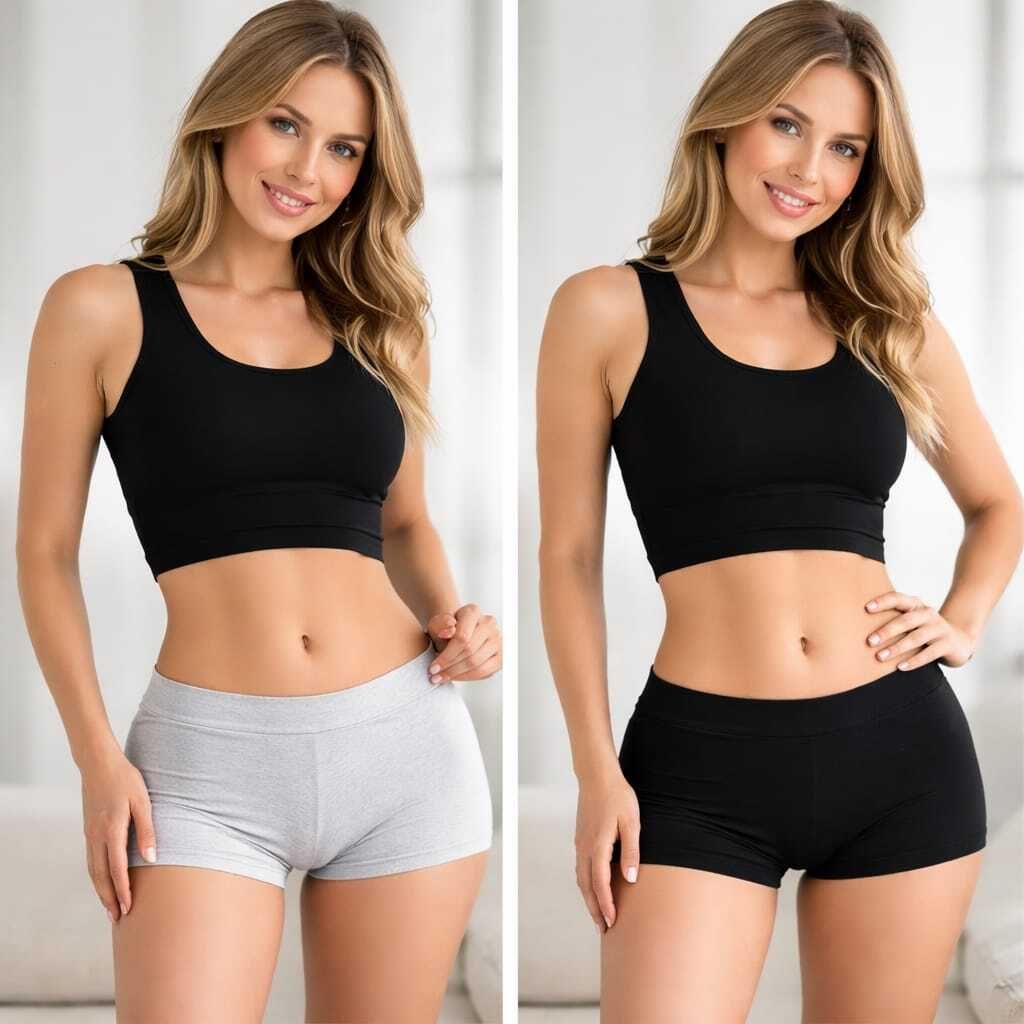 ankit enterprise Pack of 2 Solid Women Grey, Black Basic Shorts, Regular Shorts, Casual Shorts-picture-18