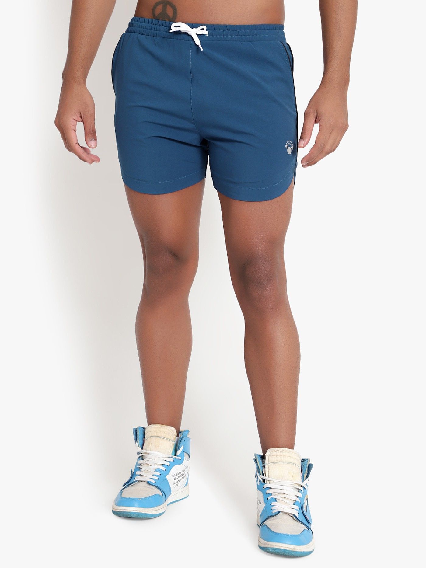 wearjukboxx Solid Men Blue Tights-picture-18
