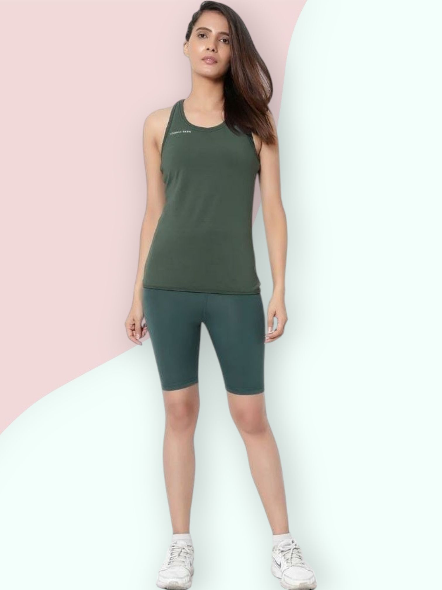 wearjukboxx Solid Women Green Tights-picture-12