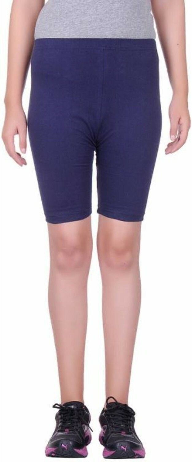 the klowt co Solid Women Blue Cycling Shorts-picture-35