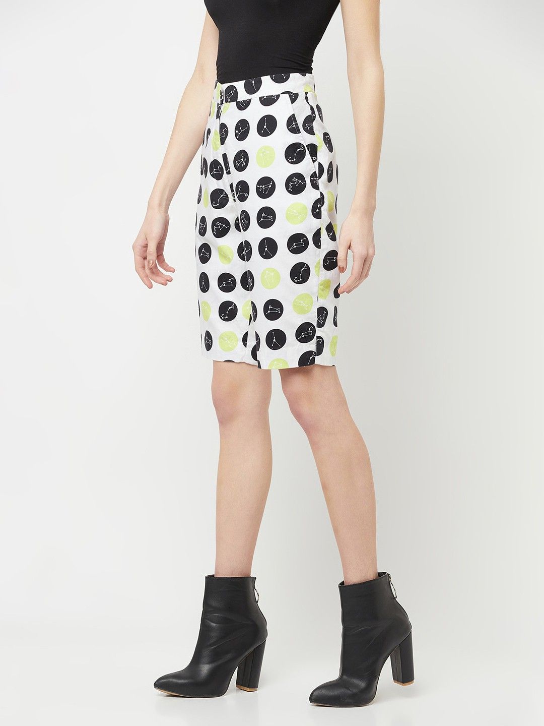 crimsoune club Printed Women White Casual Shorts-picture-10