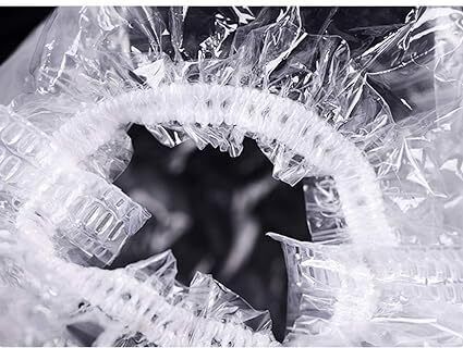 maitri enterprise 100Pc Clear Ear Protector Waterproof Ear Covers for Hair Dye,Shower,Salon,Spa214-picture-6