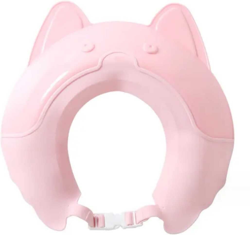 Baby Shower Cap for Kids Adjustable Soft Shampoo Shield Eye & Ear Protector-image-16