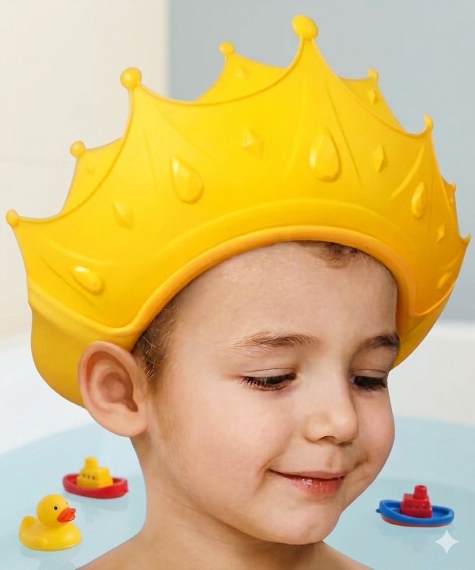 woodvoie Baby Bathing Visor Cap Gentle Shield for Eyes and Ears-picture-28