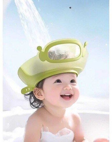 aemira Bath Visor hat for Eye and Ear wash Protection Waterproof Shampoo hat-picture-20