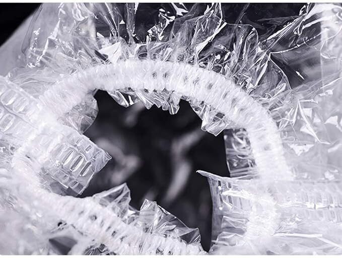 maitri enterprise 100Pc Clear Ear Protector Waterproof Ear Covers for Hair Dye,Shower,Salon,Spa417-picture-12