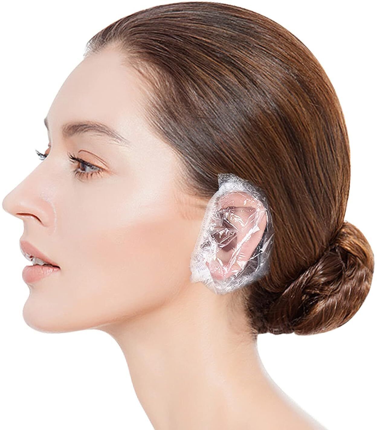 qweezer Ear Cover for Shower 100 Pcs, Waterproof Ear Protector, Ear Shower Caps M196-picture-39