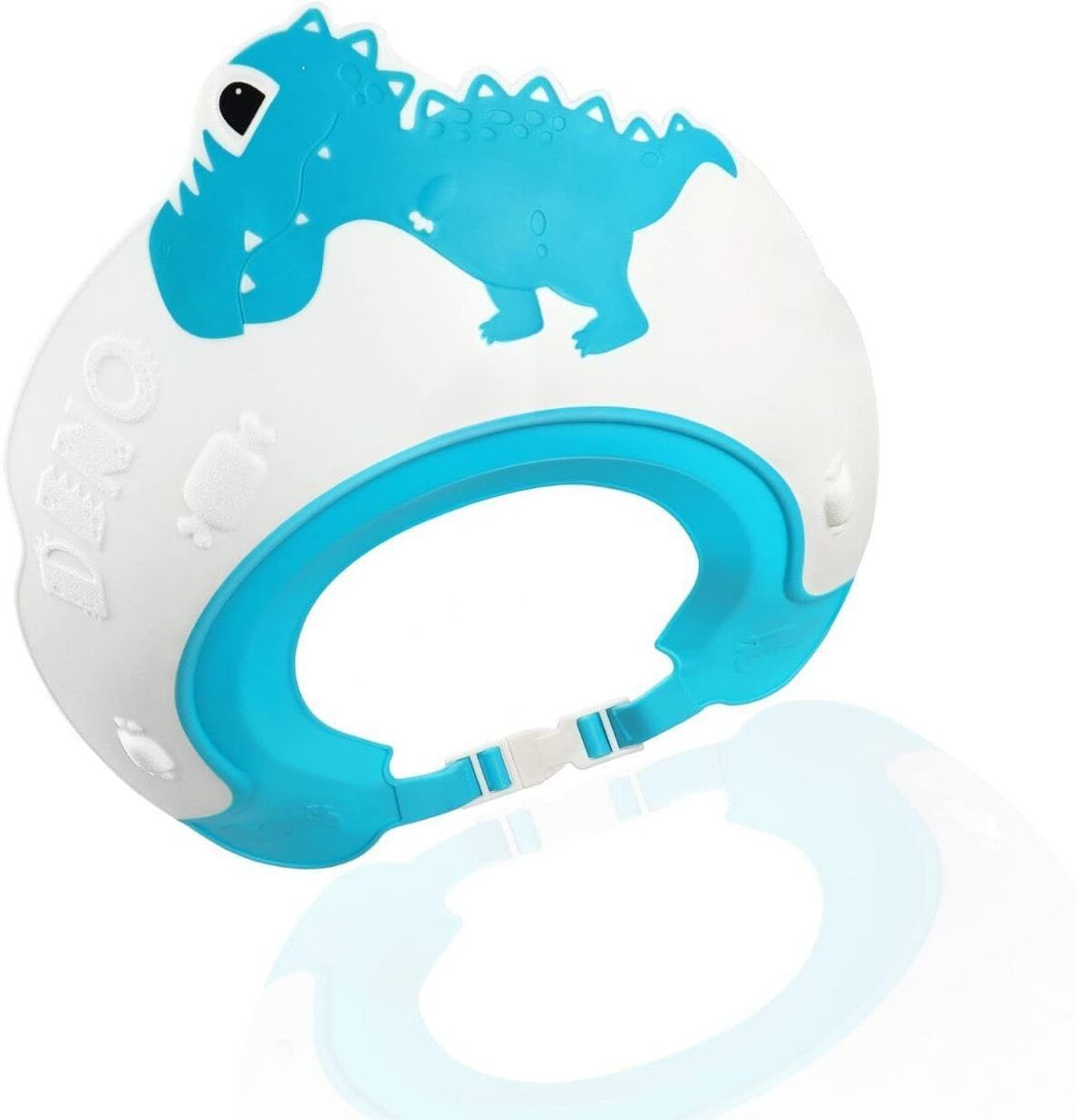 nytk retail Baby Shower Cap,baby bath cap,Head Protector Dinosaur Shape Makes Baby Bath Fun-picture-33