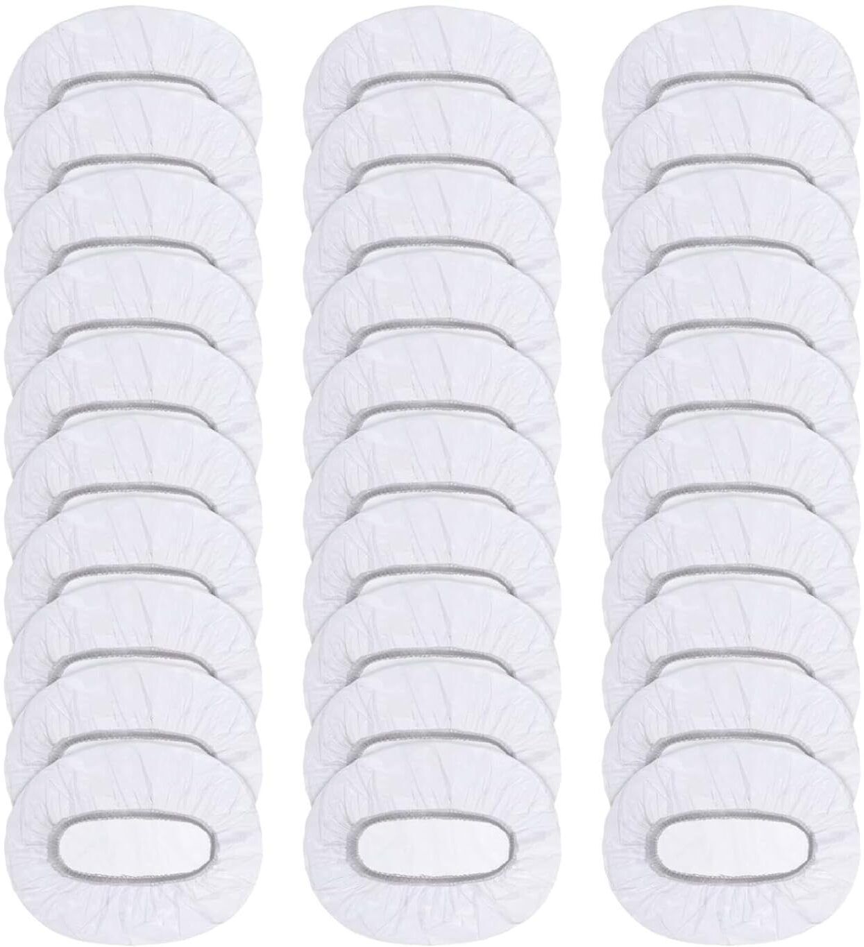 dn brothers 100Pc Clear Ear Protector Waterproof Ear Cover for Hair Dye,Shower,Salon,SpaD224-picture-18