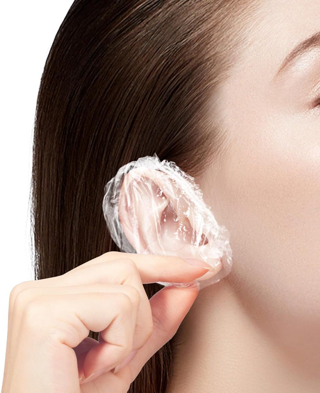 Disposable Waterproof Ear Cover Caps for Hair Colouring Shower Bathing Ear Muff-image-30