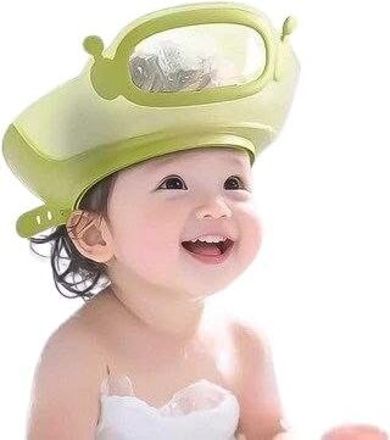 roslen Baby Shower Cap, Soft Adjustable Baby Bath Visor Cap-picture-12