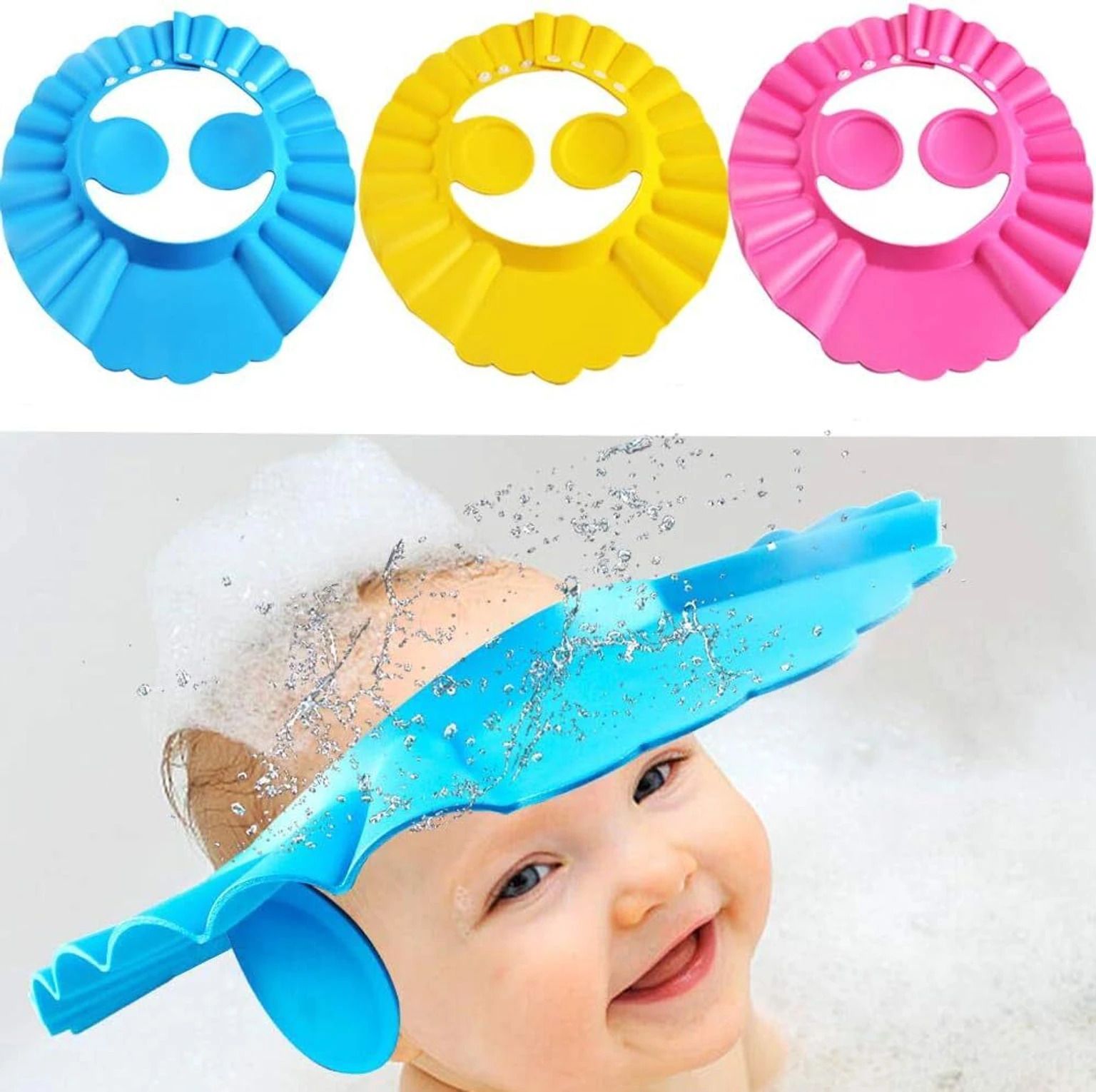 varezza Baby Shower Cap for Kids & Toddlers-picture-46