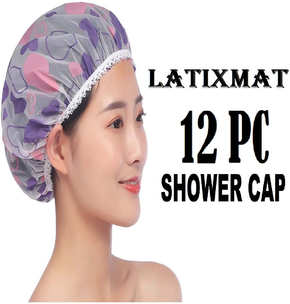 latixmat hair care bathing shower cap mens and womens-picture-14