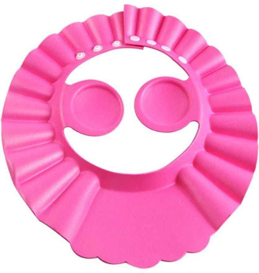 Roz Petal Adjustable Soft Bathing Baby Shower Hair Wash Cap for Children-image-41