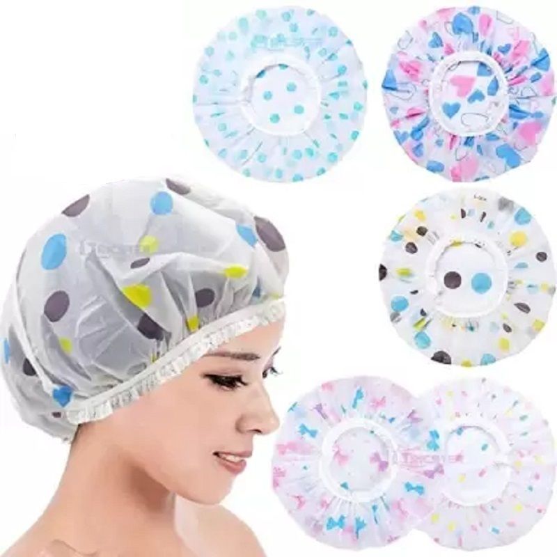 atabz Reuable shower caps pack of 6 PVC-picture-22