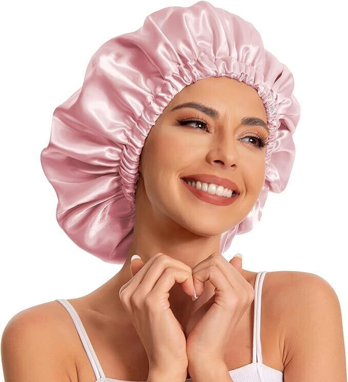 hiyansh Satin Bonet Shower Caps-picture-29
