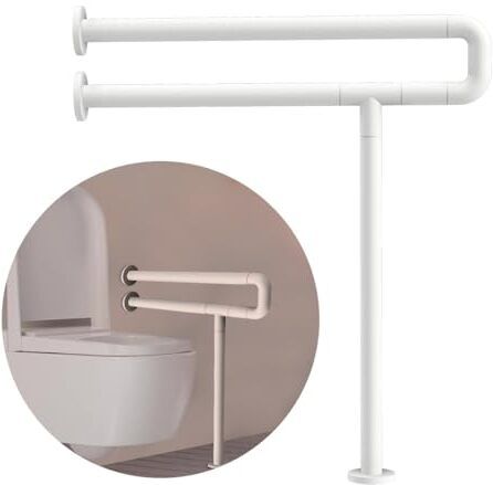 High Grade Stainless Steel Grab Bar 24.8 Inch Toilet Support with Nylon Grip Shower Grab Bar-image-30