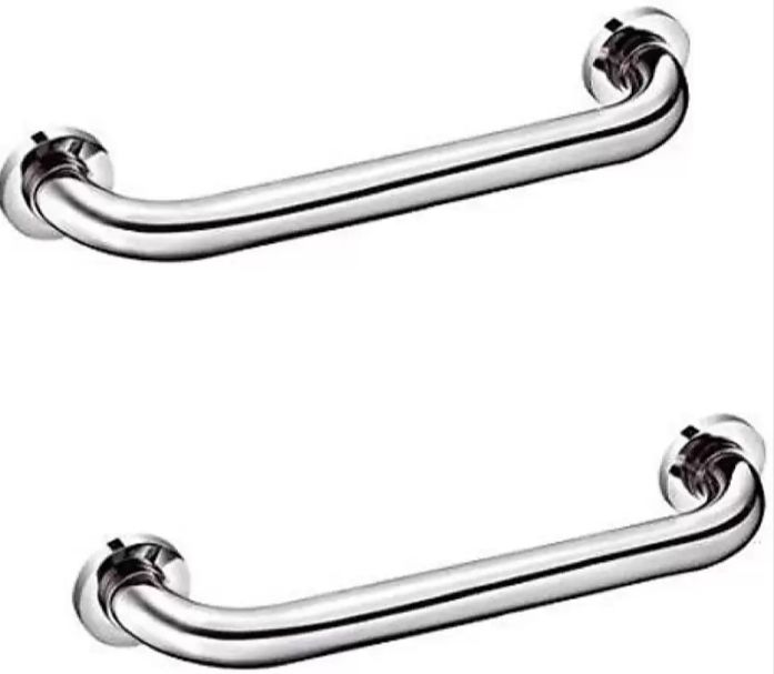 deeplax 9" steels Grab Bar (Toilet Support Rail) Handle Shower Grab Bar set of 2 pcs Shower Grab Bar-picture-17