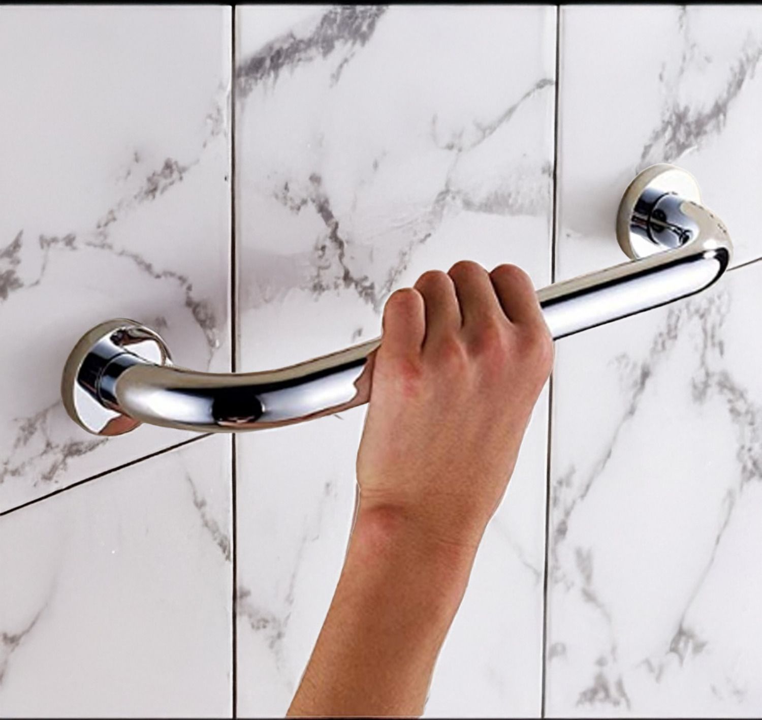 SS304 Grab Bar 9 -Inch – Bathroom Safety Handle for Bathroom Hotal and Home Shower Grab Bar-image-20