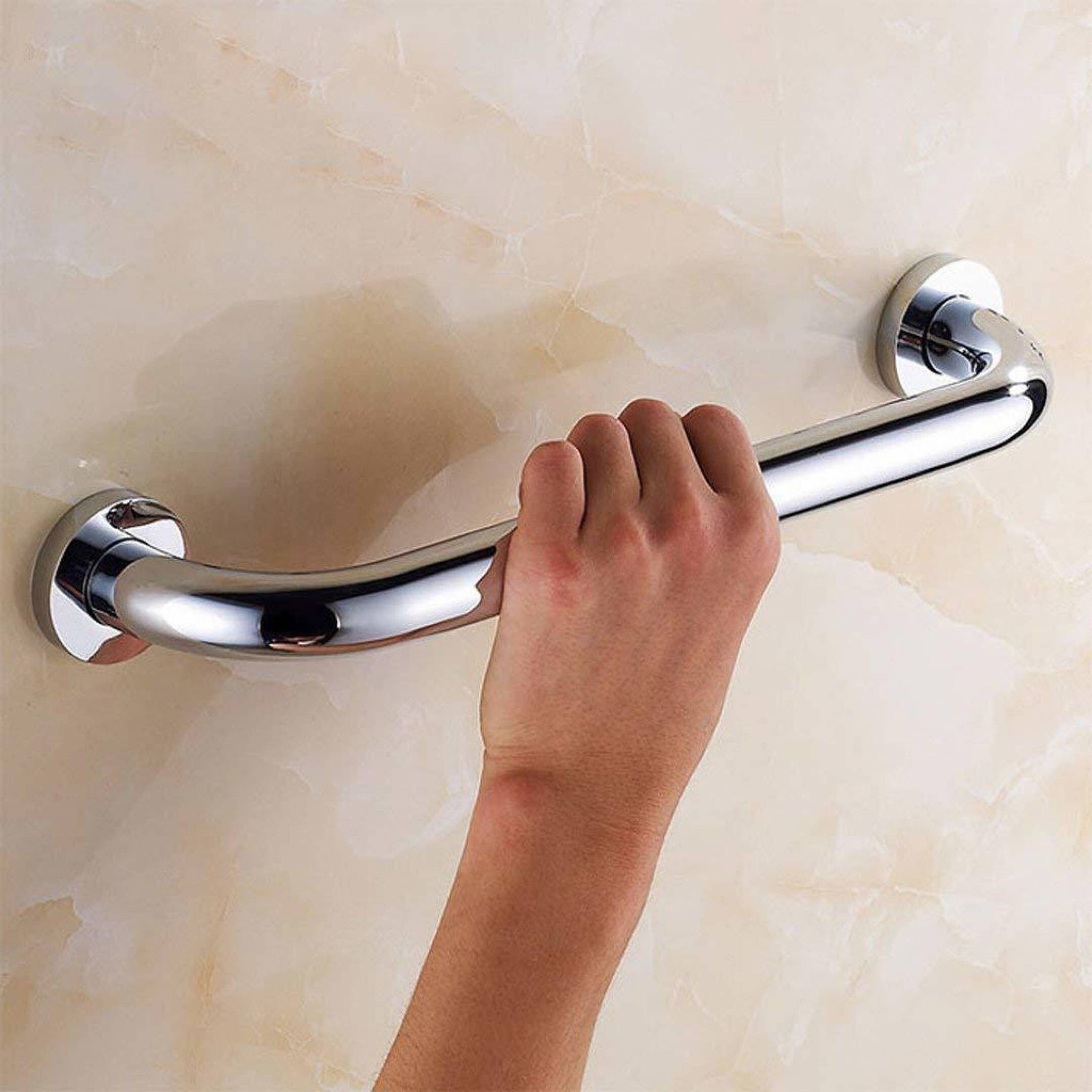 Steel Grab Bar for Bathroom & Bathtub Wall Mounted Safety Hand Support Rail Shower Grab Bar