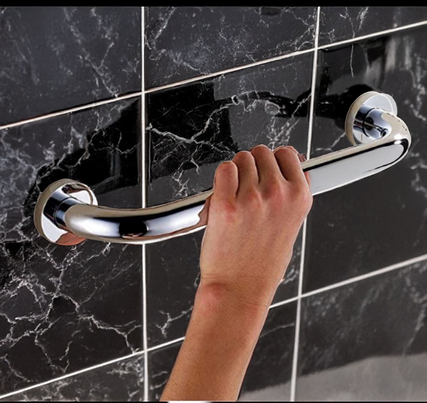 akash enterprises Stainless Steel 304 Heavy Duty Grab bar for Bathroom Shower Grab Bar-picture-20