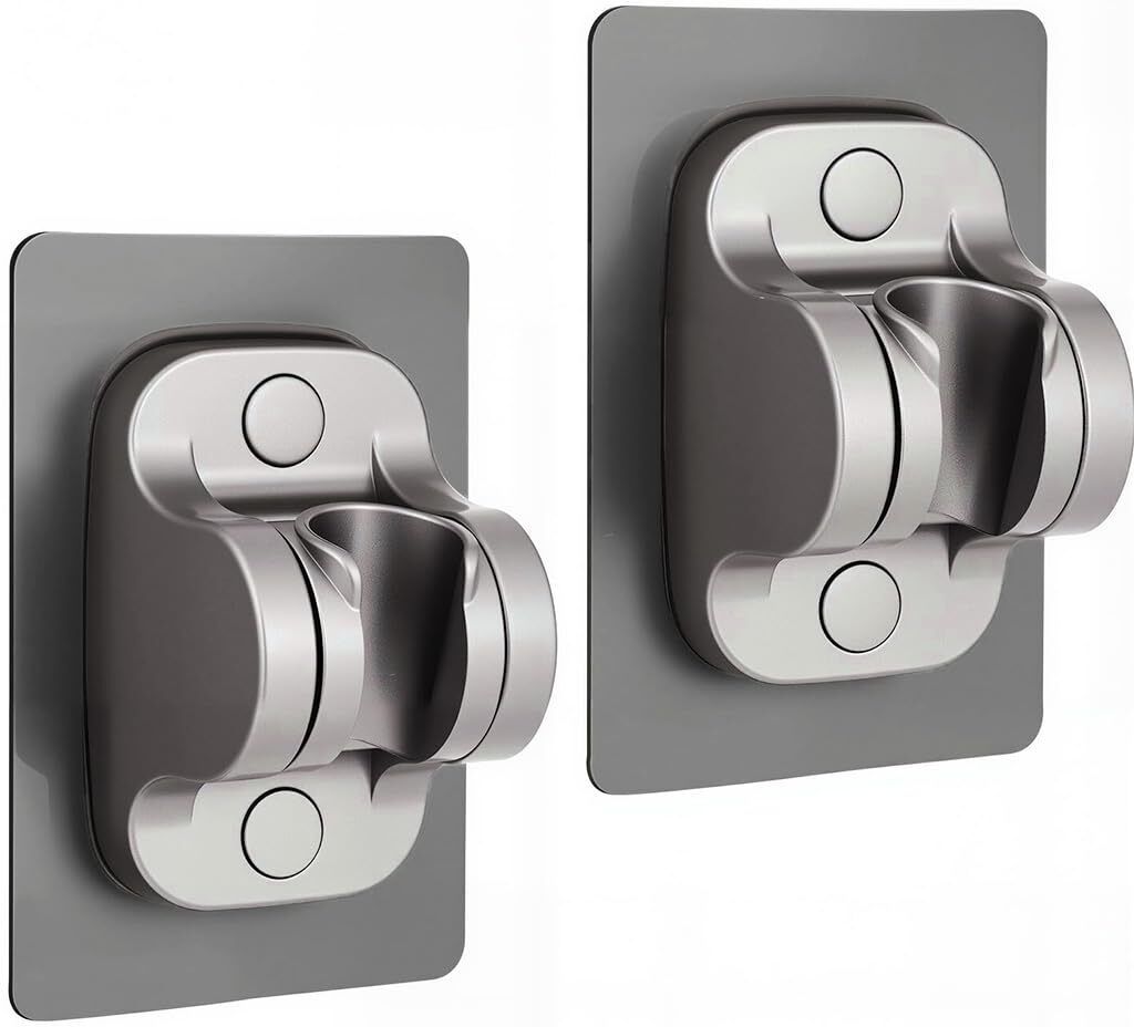 hasthip Self Adhesive Shower Head Holder Shower Grab Bar-picture-48