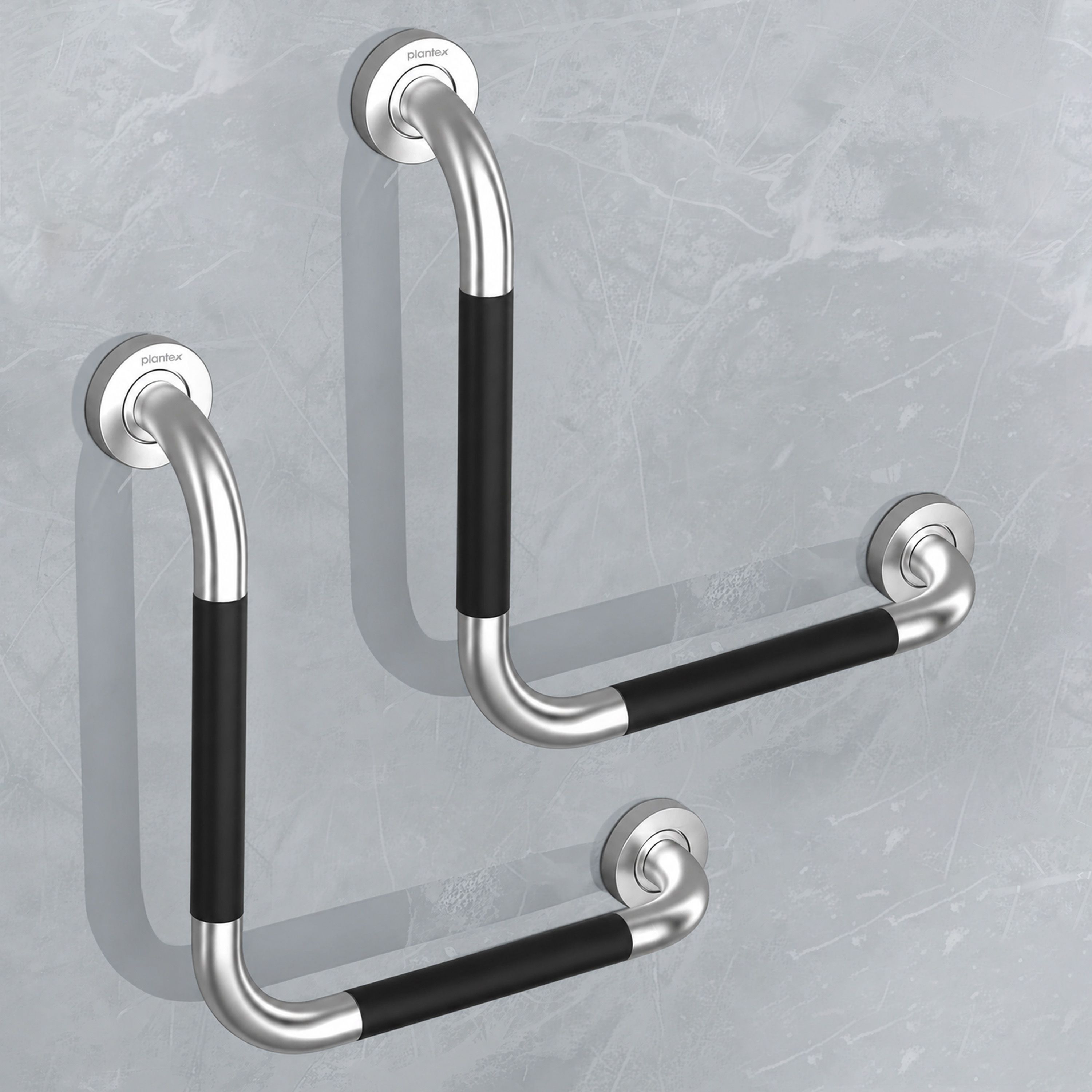 L-Shape Handle for Senior Citizen/Grab Bar for Toilet/Wall-Mounted Safety Handle Shower Grab Bar-image-26