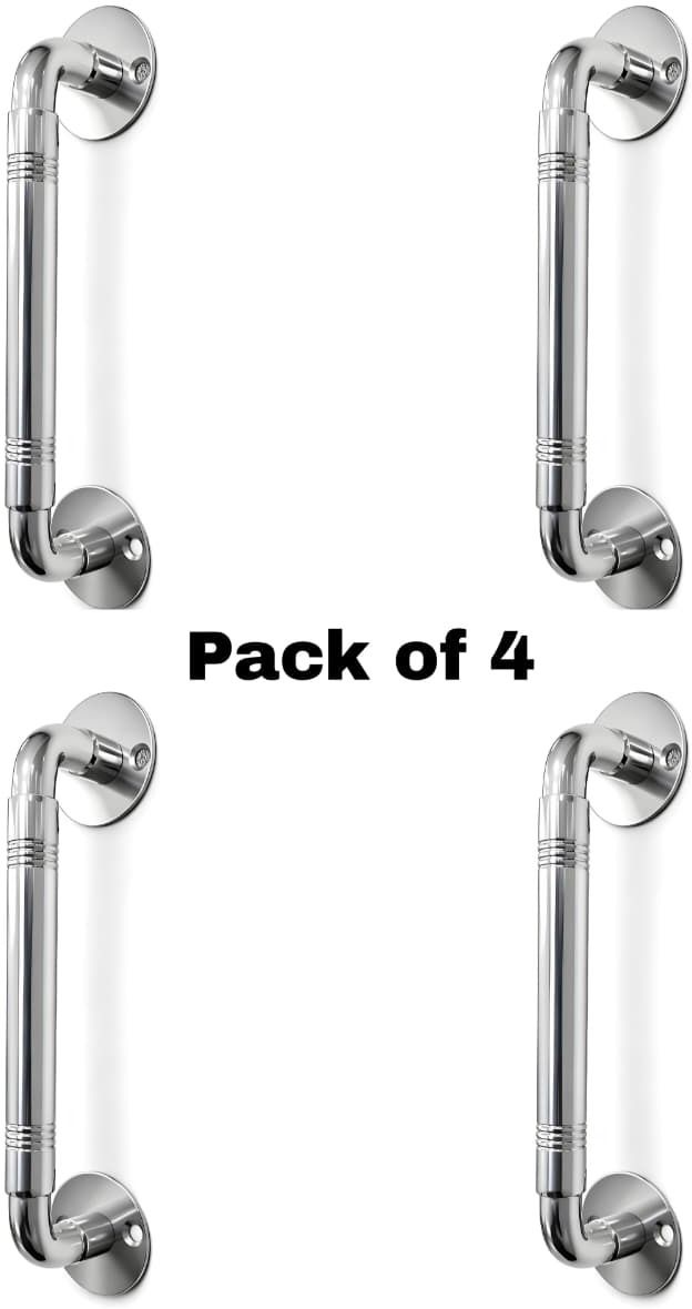 Tiki handle stainless steel wall/door mount p-2 Shower Grab Bar-image-4