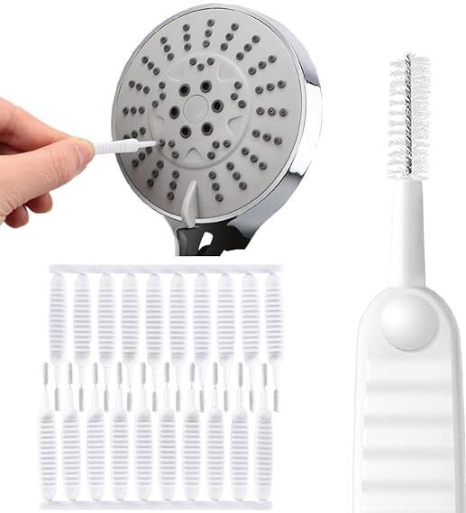 Shower Cleaning Brush Set 10 Pcs Deep Scrub Bathroom Tile Cleaner Tool Shower Grab Bar