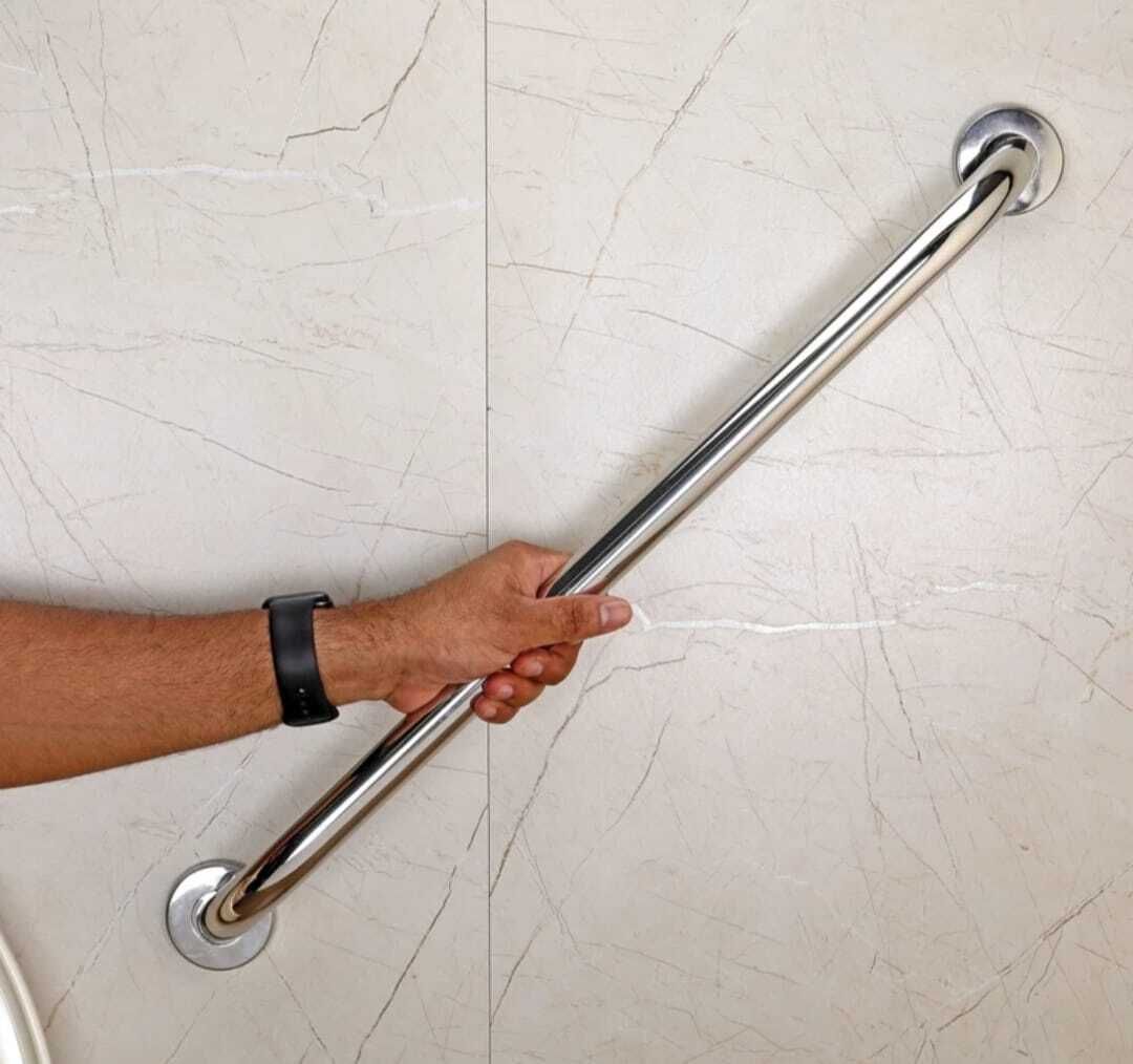 tapshop BATHROOM GRAB BAR 18 INCH PACK OF 1 Shower Grab Bar-picture-20