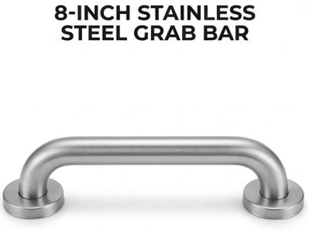 8 Inch Stainless Steel Grab Bar Rust Proof Bathroom Safety Support Rail Shower Grab Bar-image-24