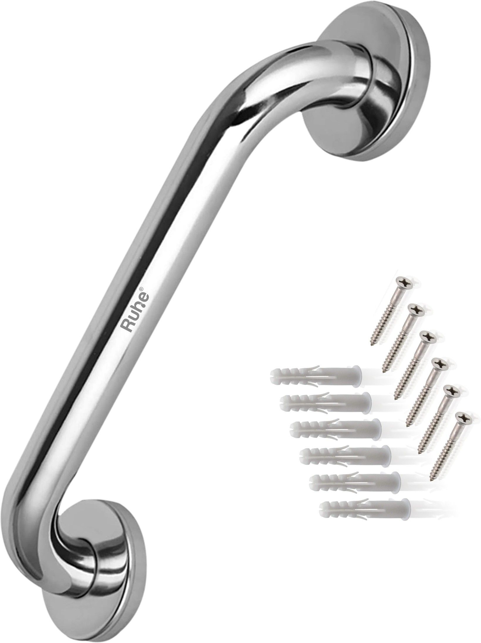 Stainless Steel Toilet Grab Bar Handle 16 Inches Length Shower Grab Bar-image-30