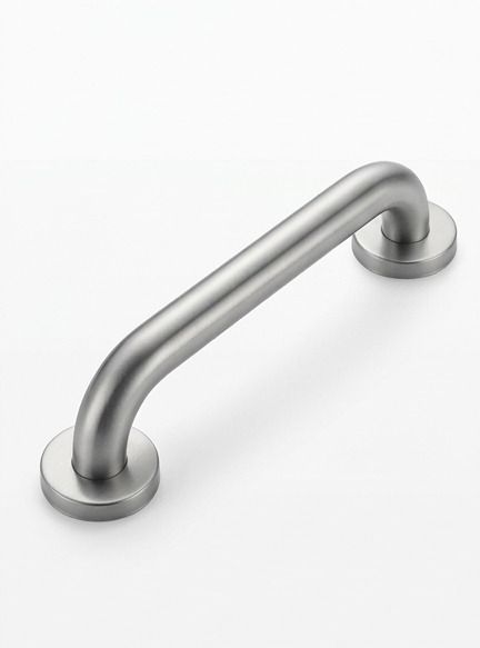 Bathroom Safety Grab Bar 22 cm Stainless Steel Matte Finish Handle Shower Grab Bar-image-33