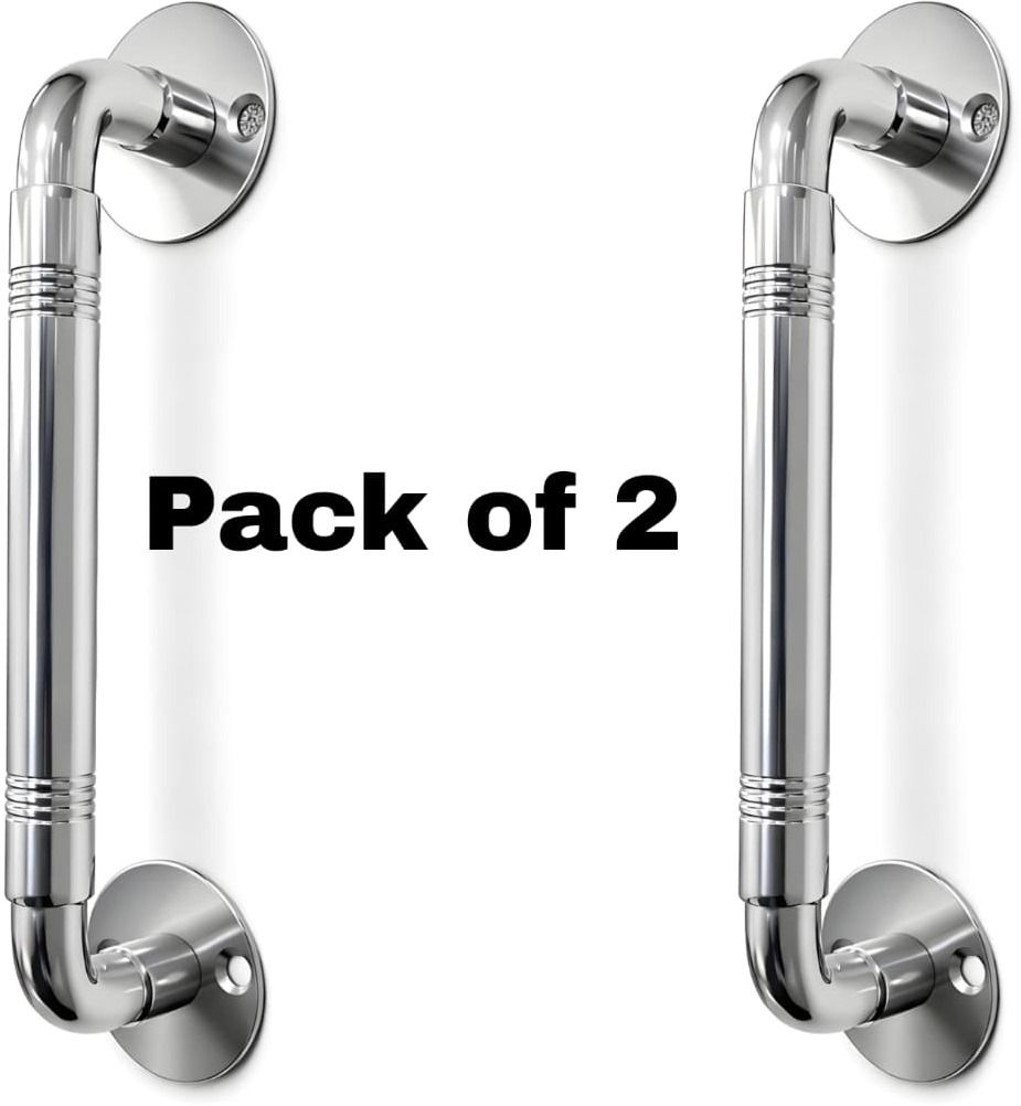 Tiki handle stainless steel wall/door mount Shower Grab Bar-image-1